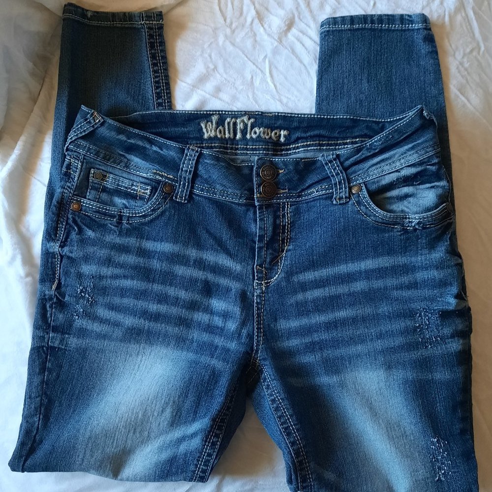 WALLFLOWER SKINNY JEANS